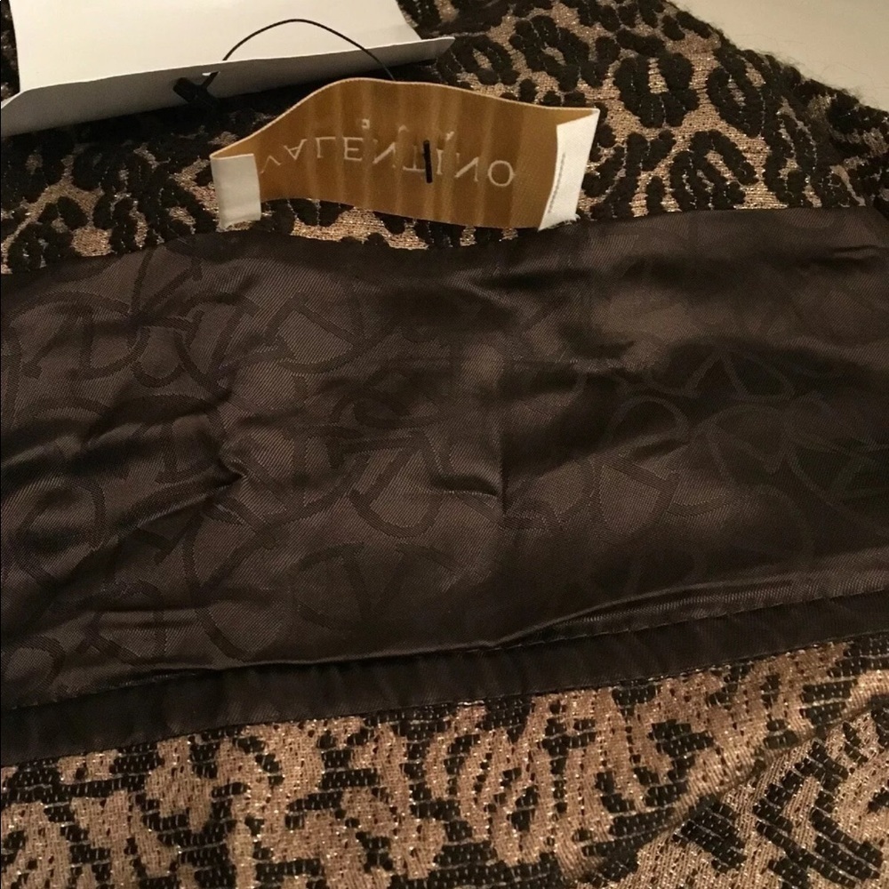 Valentino Brown/ glitter blouse top - Picture 8 of 8